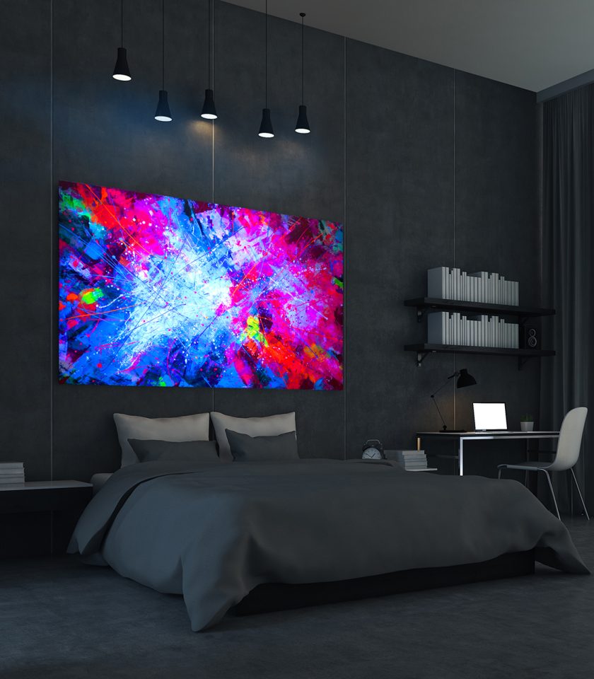Cosmos UV painting - Image 4