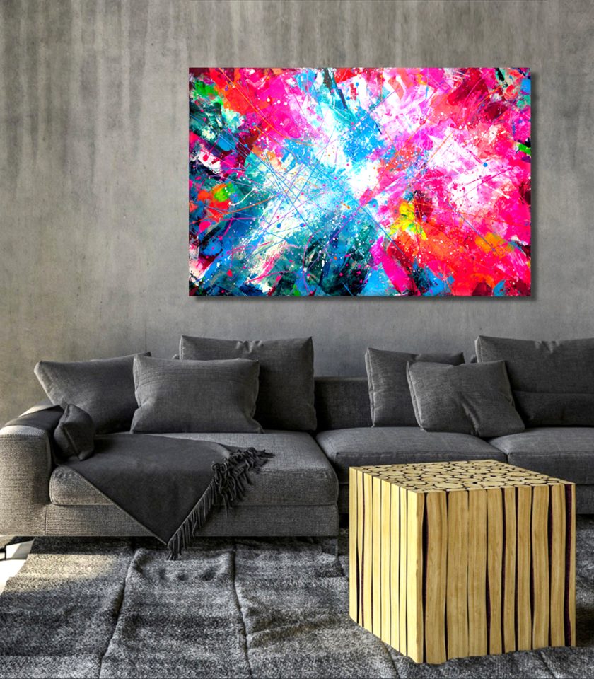 Cosmos UV painting - Image 3