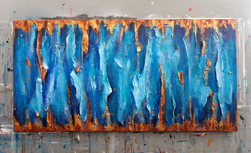 Texture Blue Abstract X - Image 7