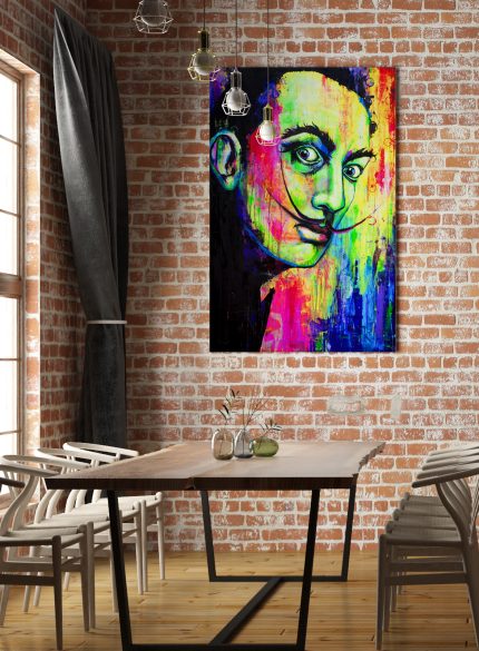 Salvador Dali UV Art