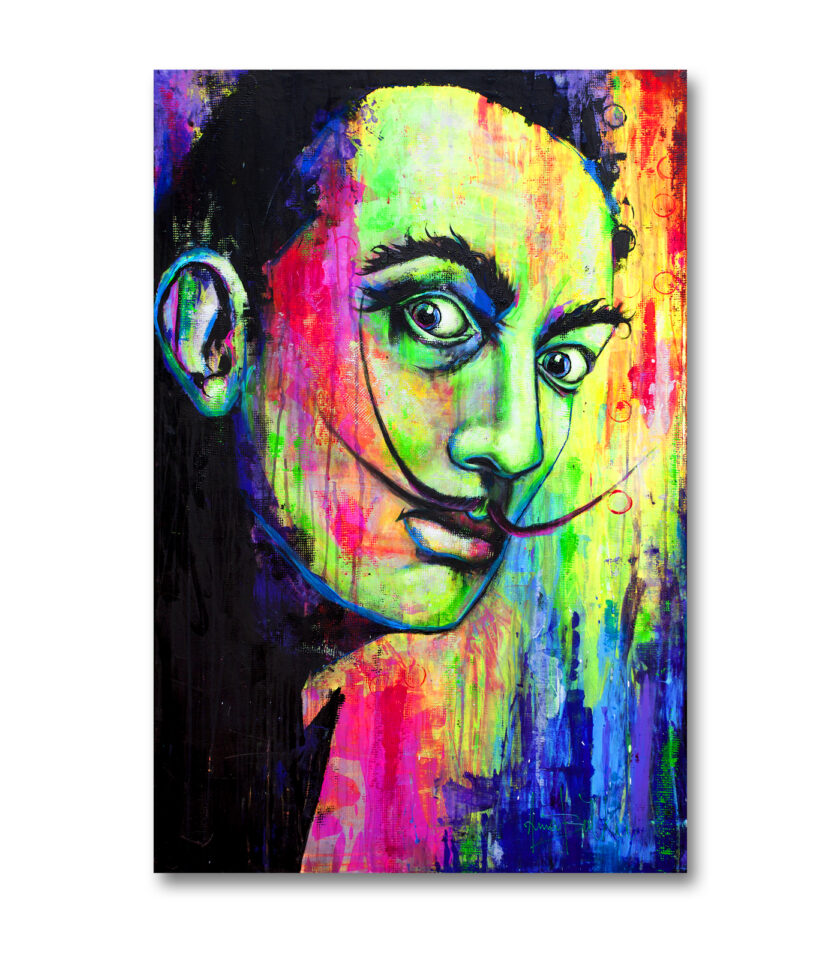 Salvador Dali UV painting