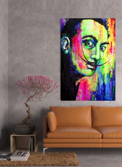 Salvador Dali UV Art