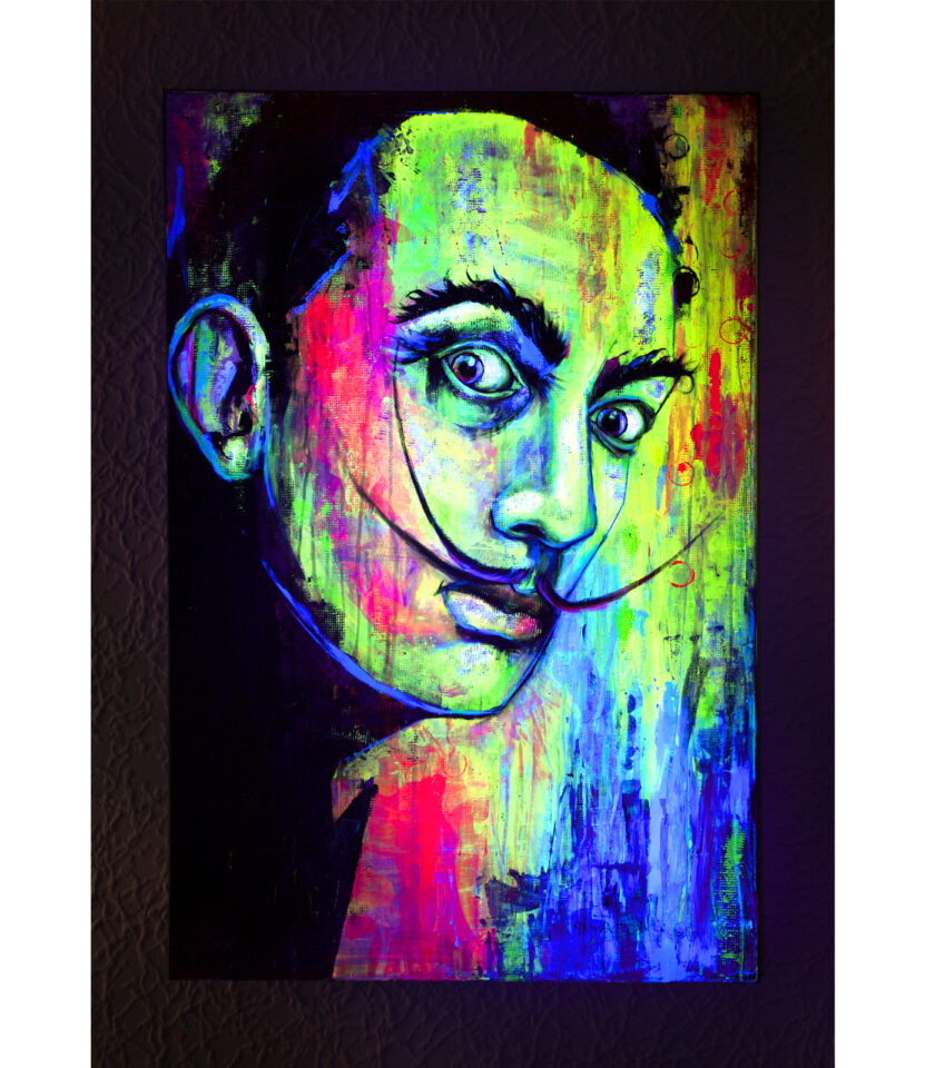 Salvador Dali UV painting - Image 6