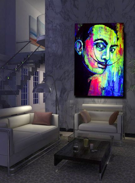 Salvador Dali UV Art