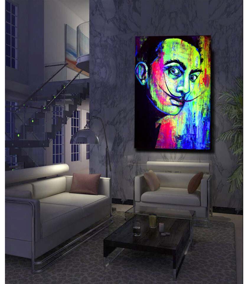Salvador Dali UV painting - Image 2