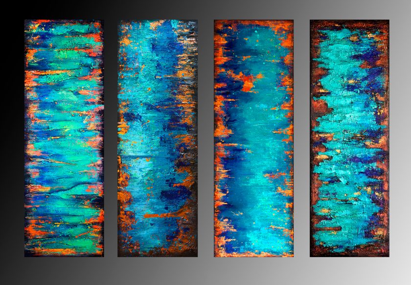 Texture Blue Abstract X - Image 13