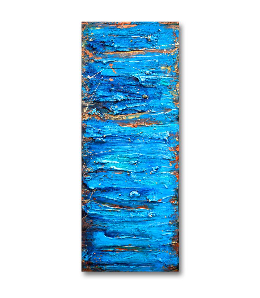Texture Blue Abstract X