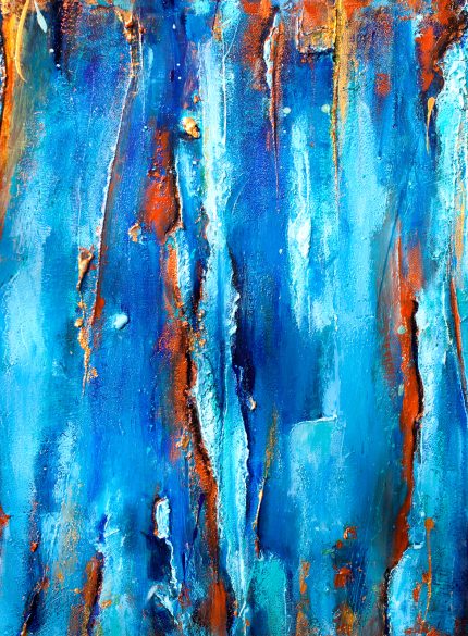 Texture Blue Abstract X