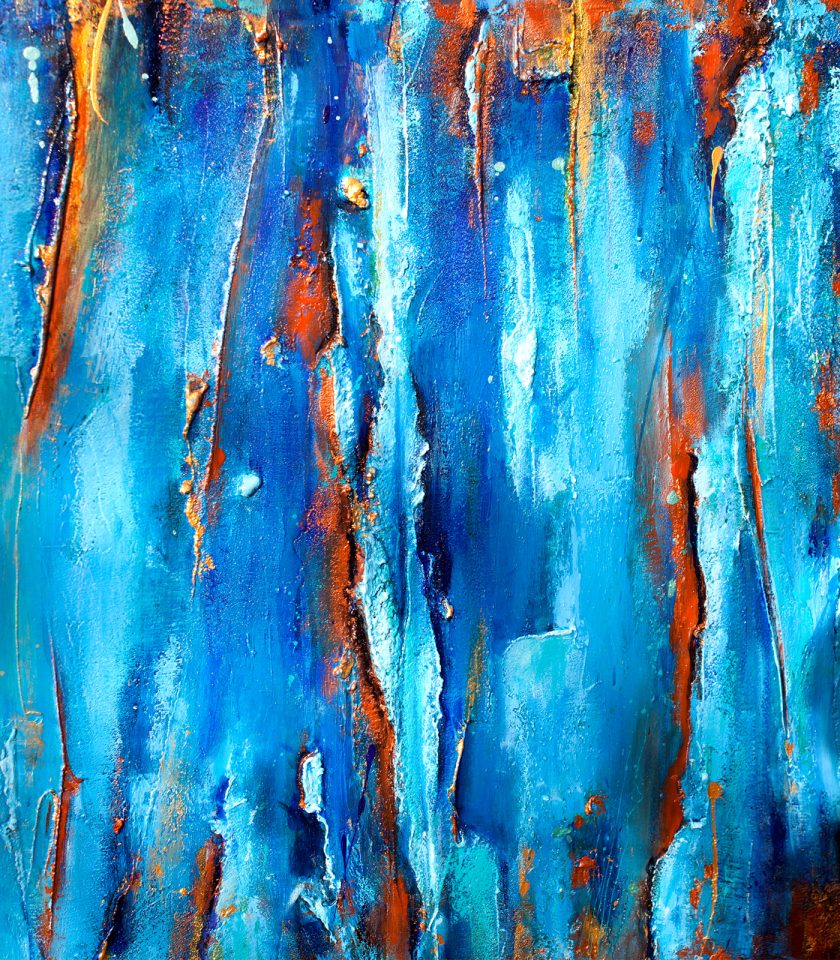 Texture Blue Abstract X - Image 8