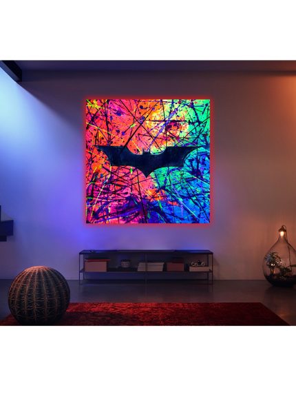 Batman UV Abstract painting