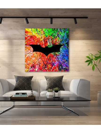 Batman UV Abstract painting
