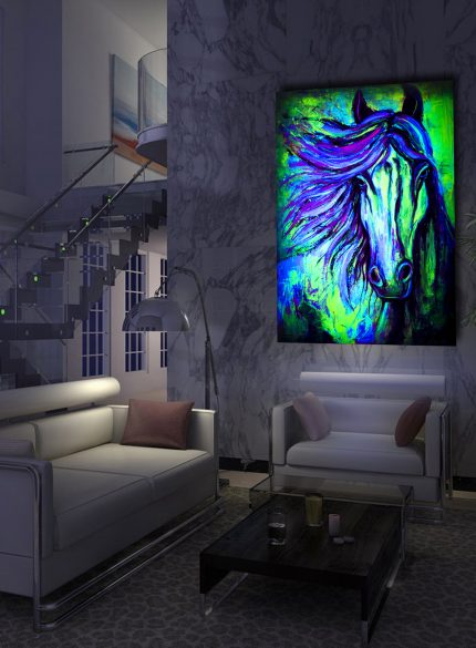 Horse UV painting