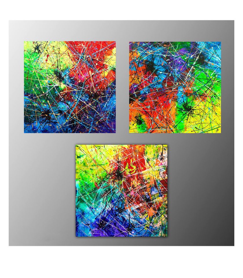 Spider Abstract UV painting - Image 9