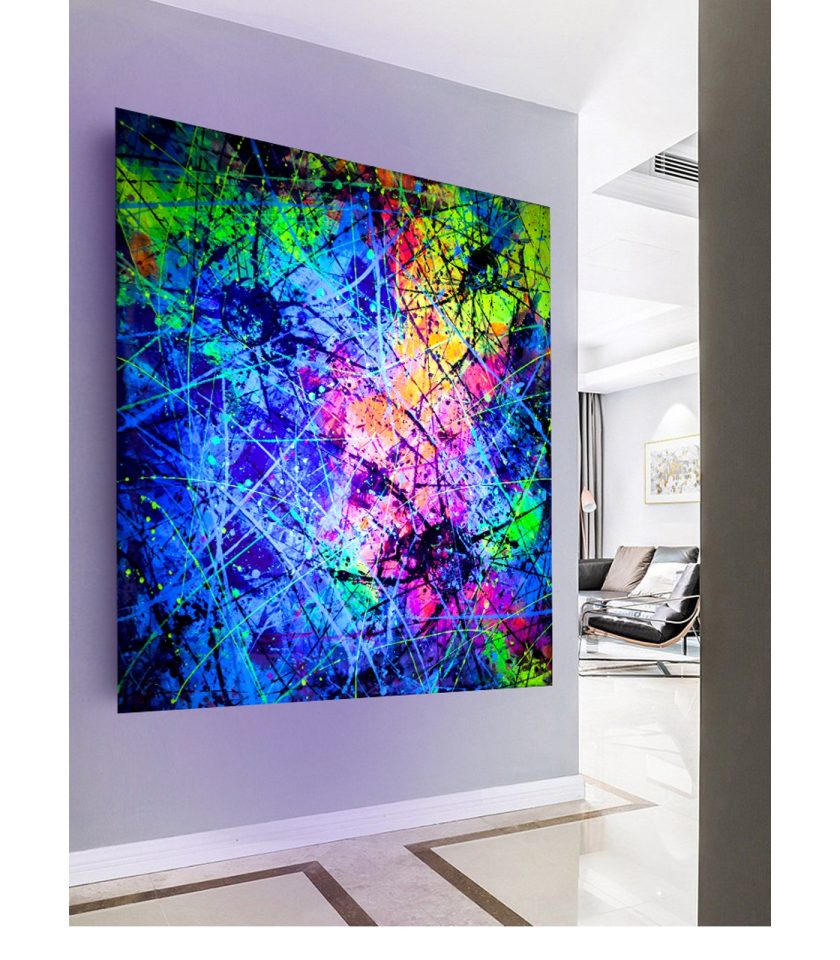Spider Abstract UV painting - Image 10