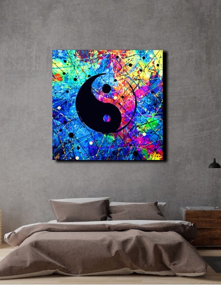 Yin Yang UV painting