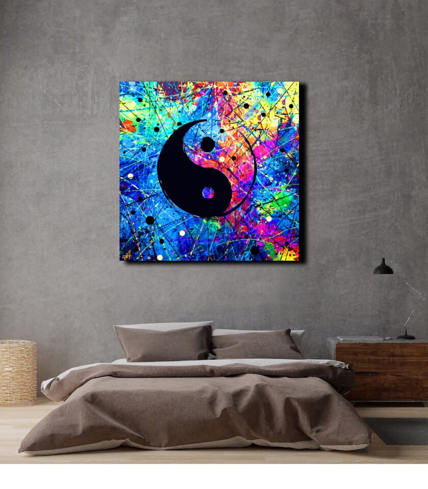 Yin Yang UV painting - Image 4