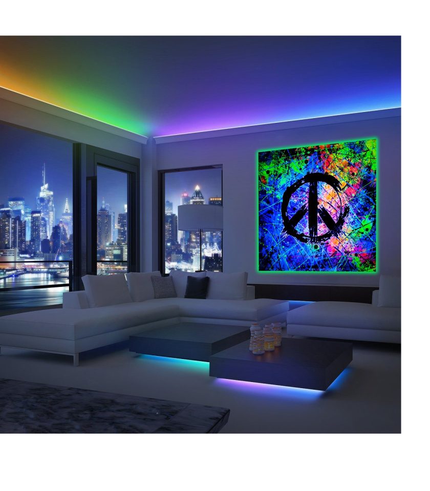 Peace Symbols UV painting - Image 2