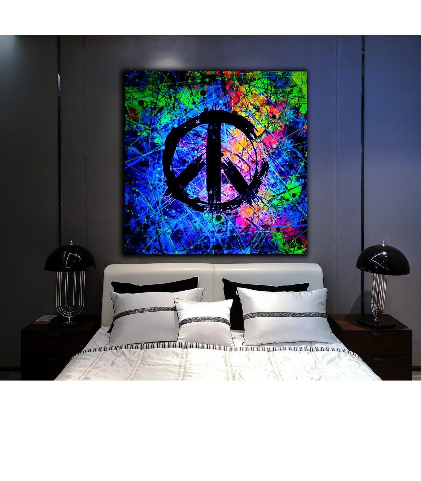 Peace Symbols UV painting - Image 4