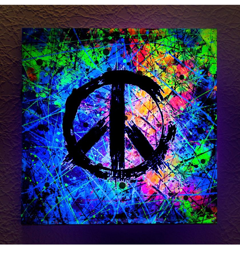 Peace Symbols UV painting - Image 6
