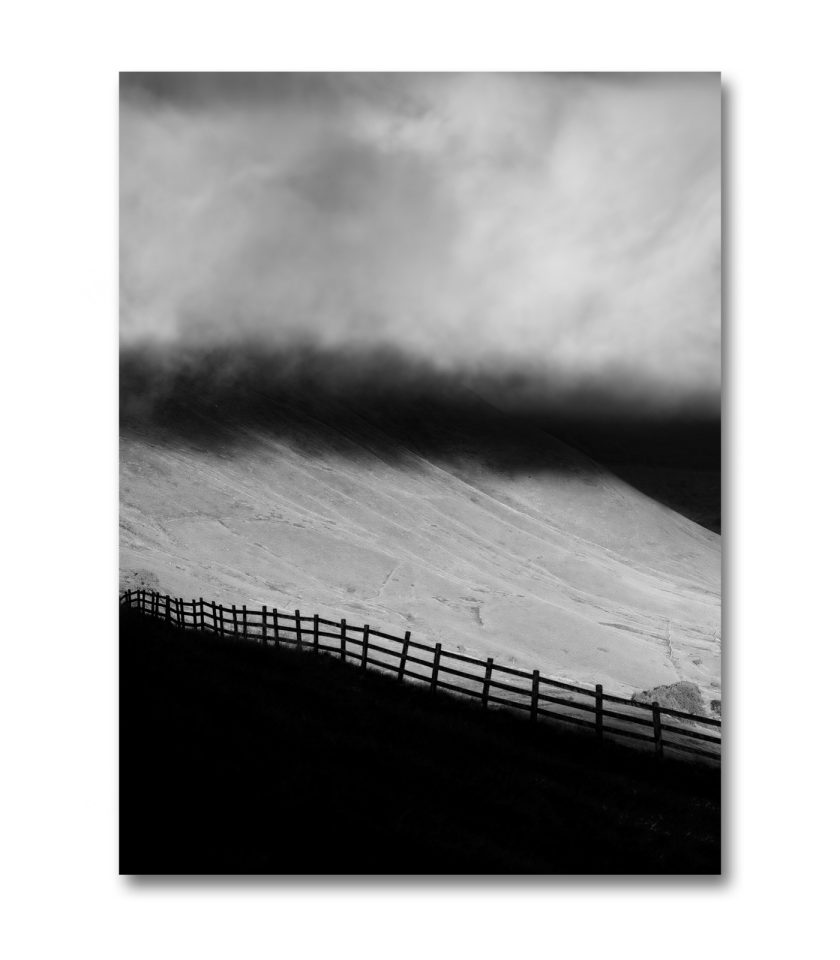 Abstract landscape B&W