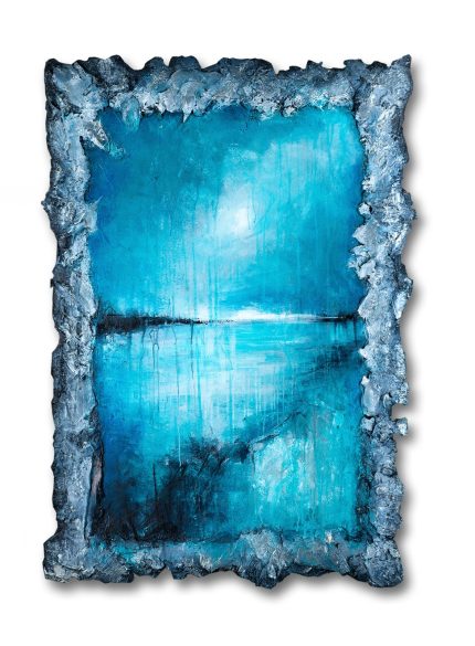 My private window to the world - blue