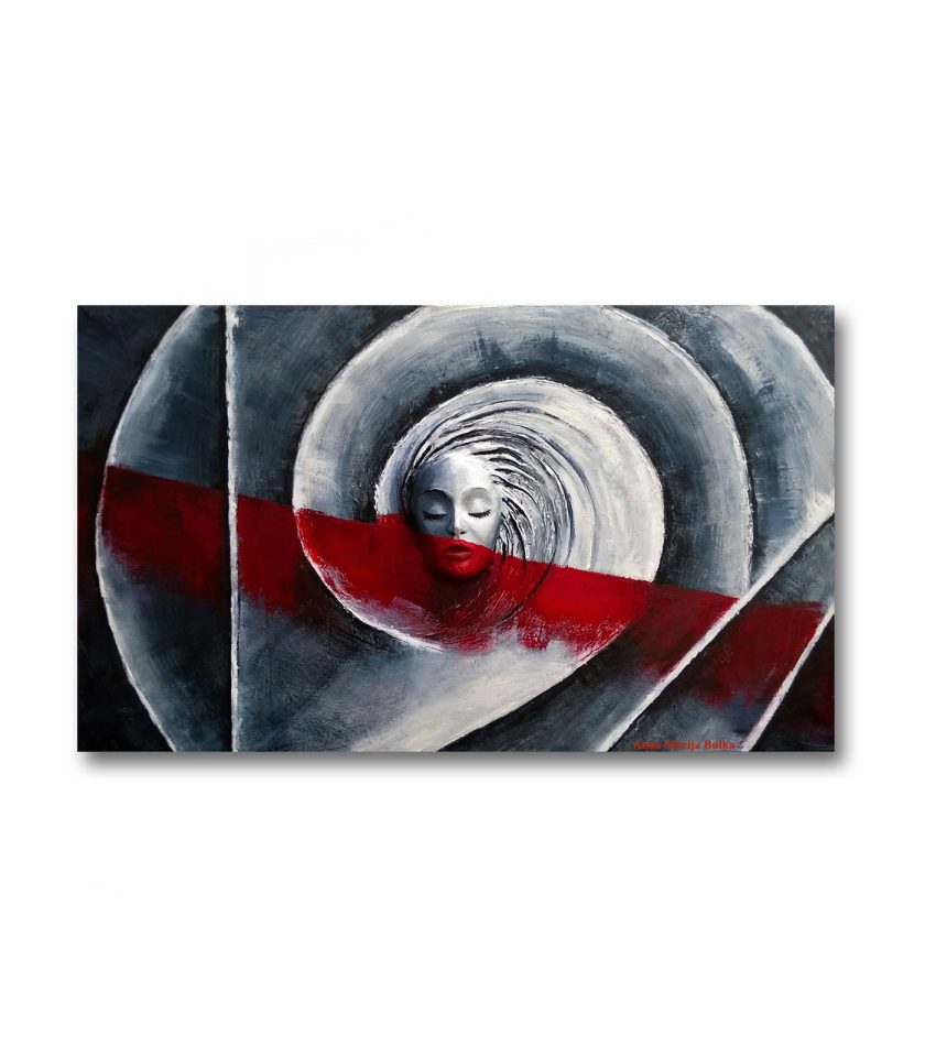 Magic red mirror 3D