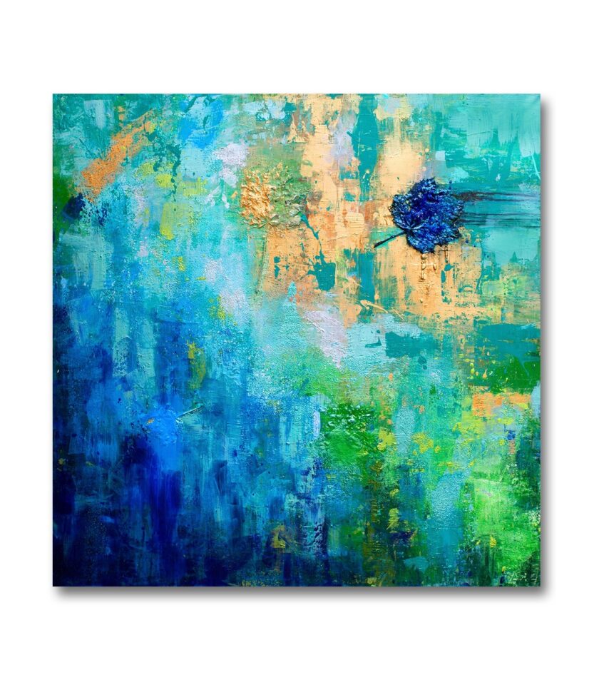Blue leaf