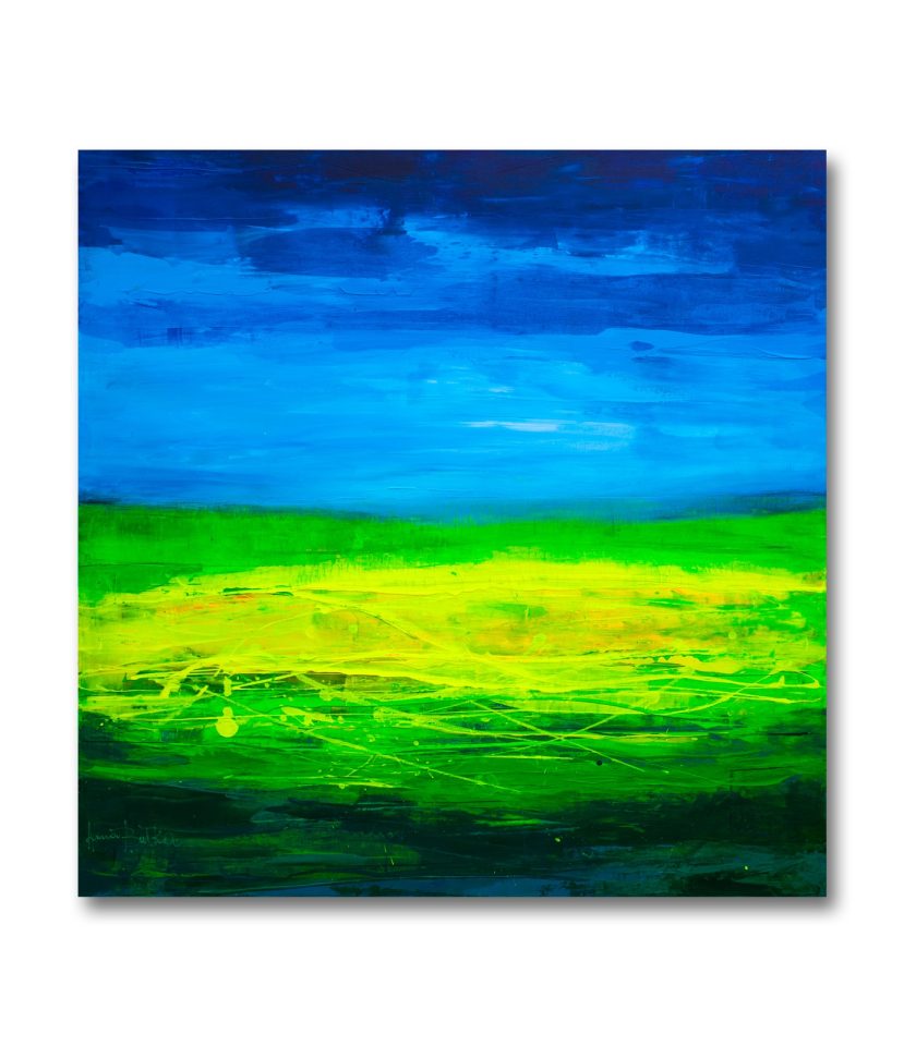 Blue and Green