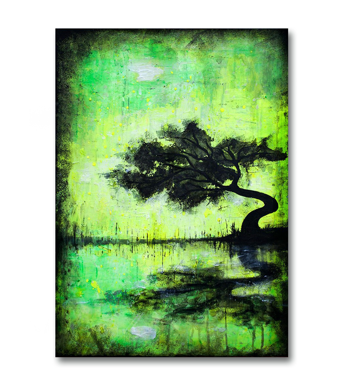 Dark Tree Paintings