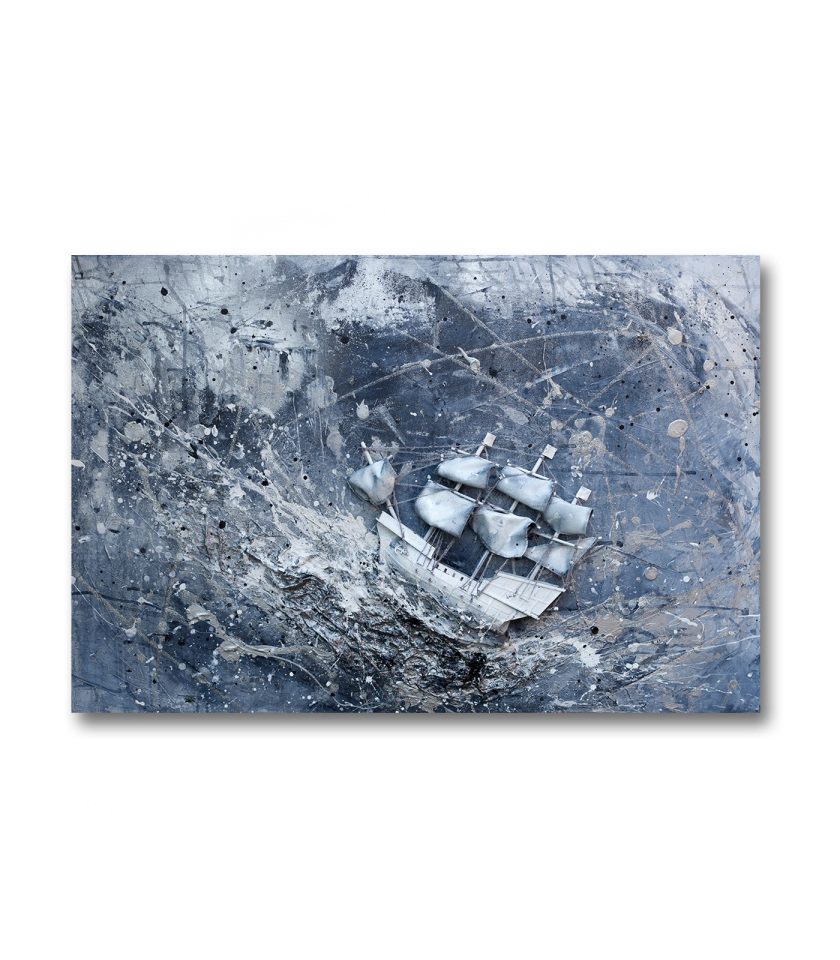 White ship 3D