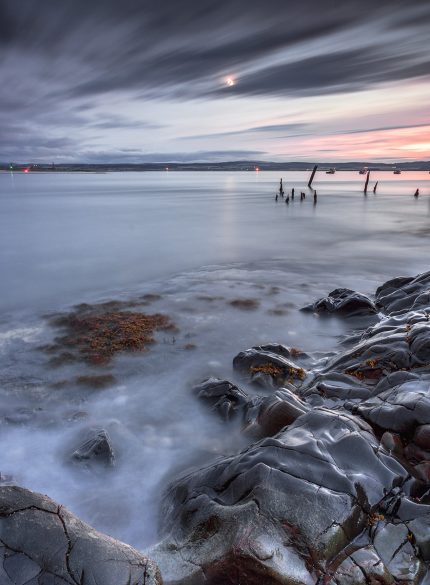 Holy Island at Night