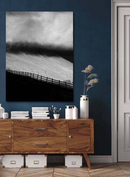 Abstract landscape B&W