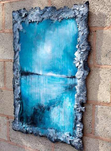 My private window to the world - blue