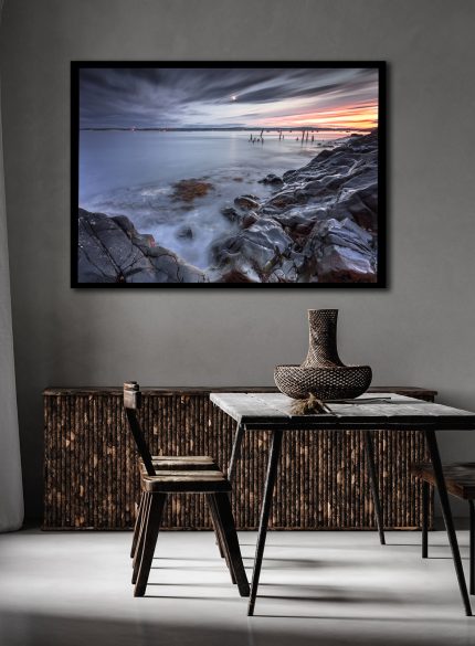 Holy Island at Night