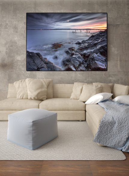 Holy Island at Night