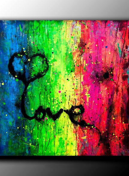 Love UV art painting