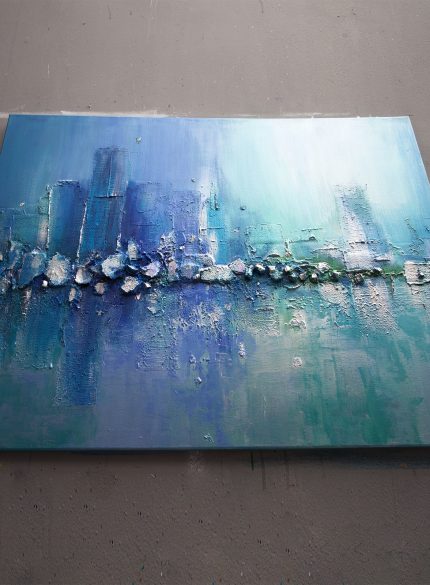 Metallic Textured City 4