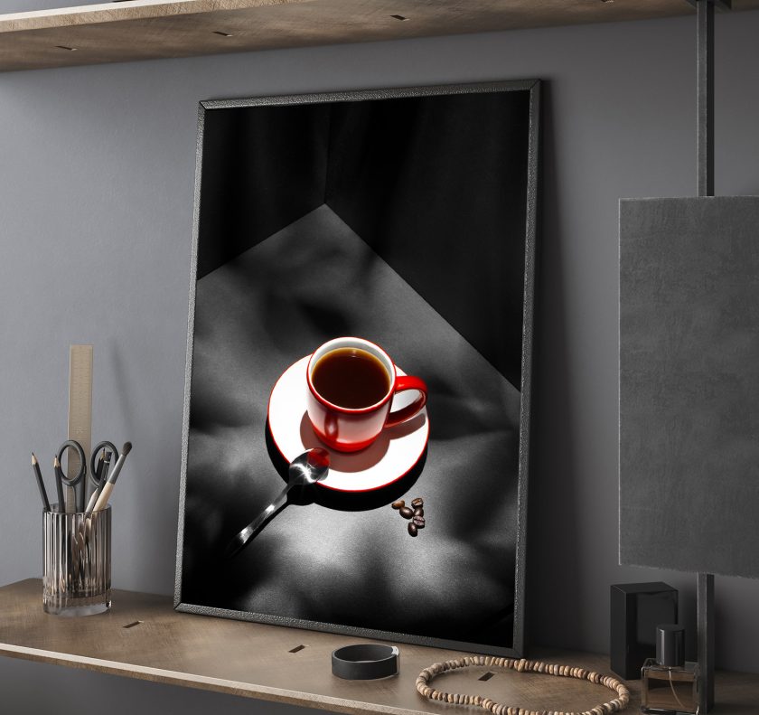Red cup of coffee IV - Image 3