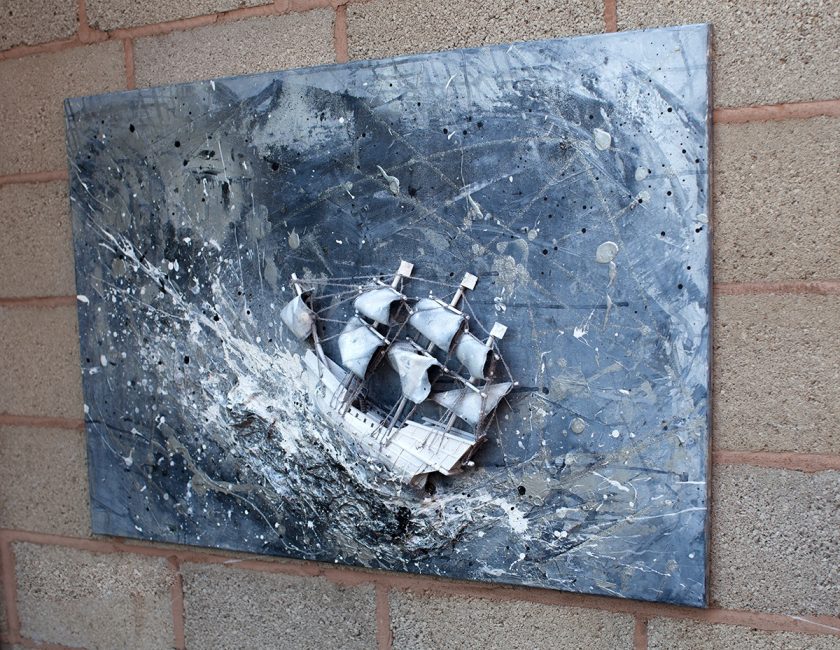 White ship 3D - Image 5