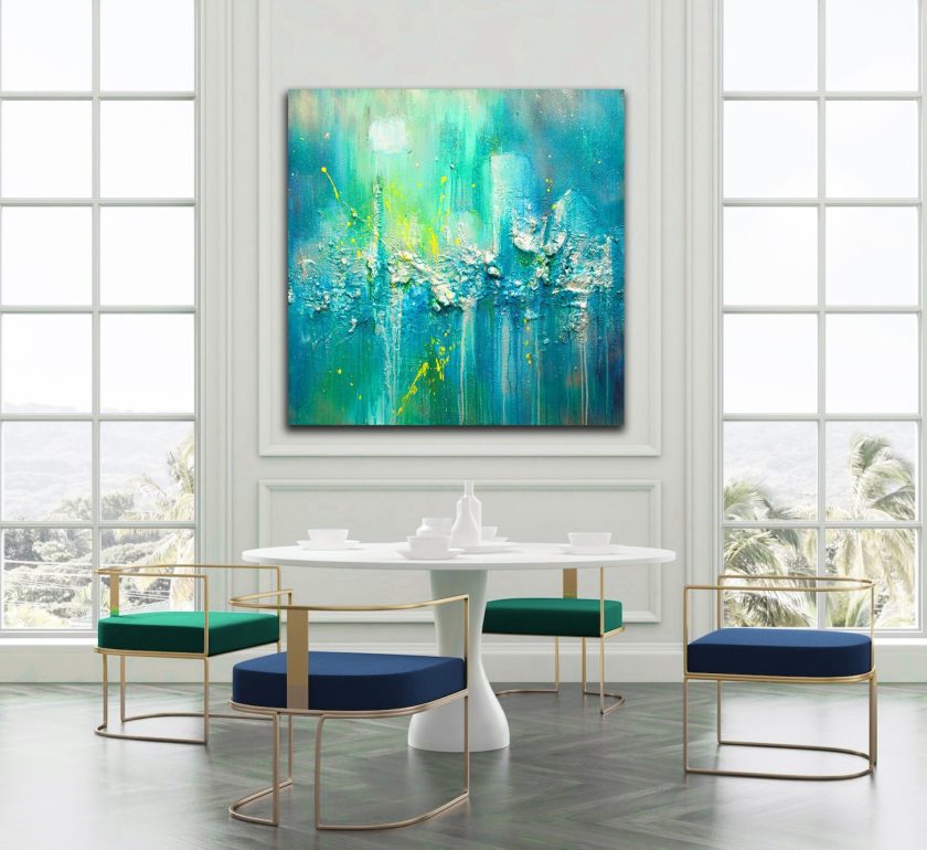Sunrise blue city - Image 3