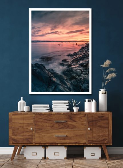 Sunset on the Holy island