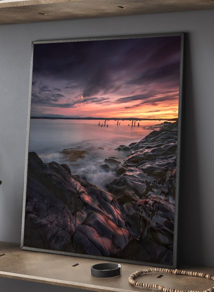 Sunset on the Holy island