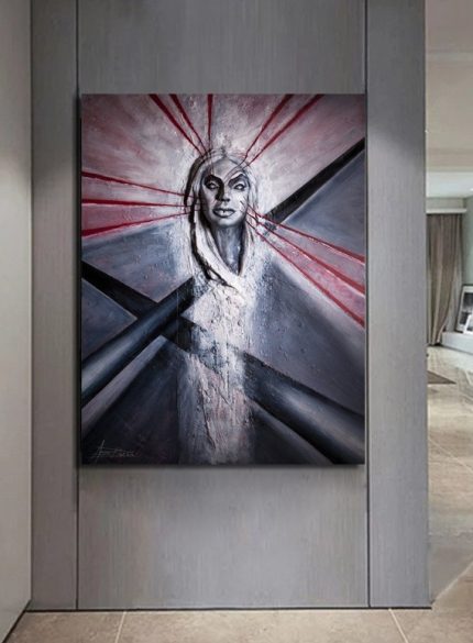 Wolf Woman Sculpture