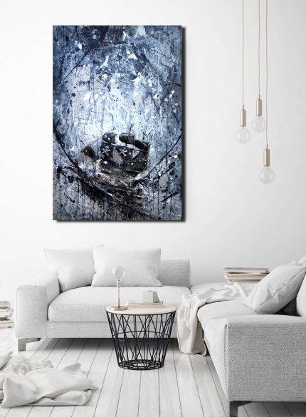 Black Pearl -Ship Wall Art