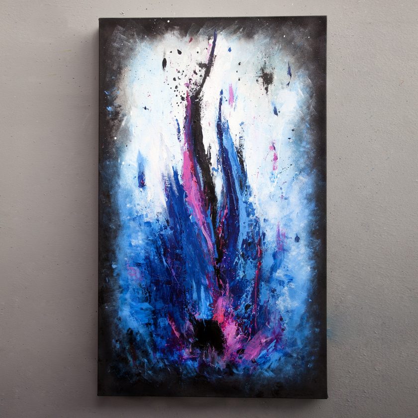 Blue Fire Abstract - Image 5