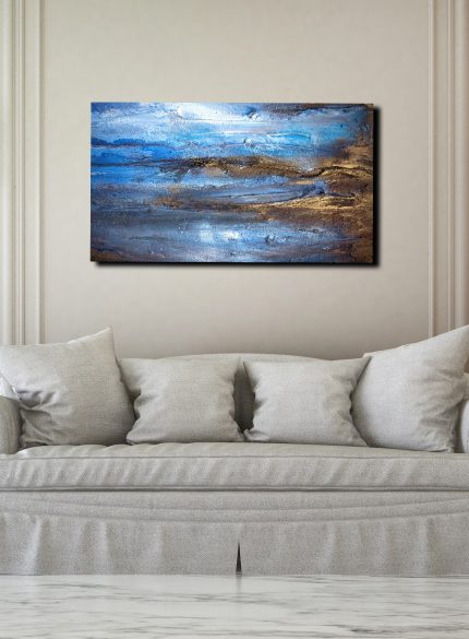 Texture Blue Brown 2