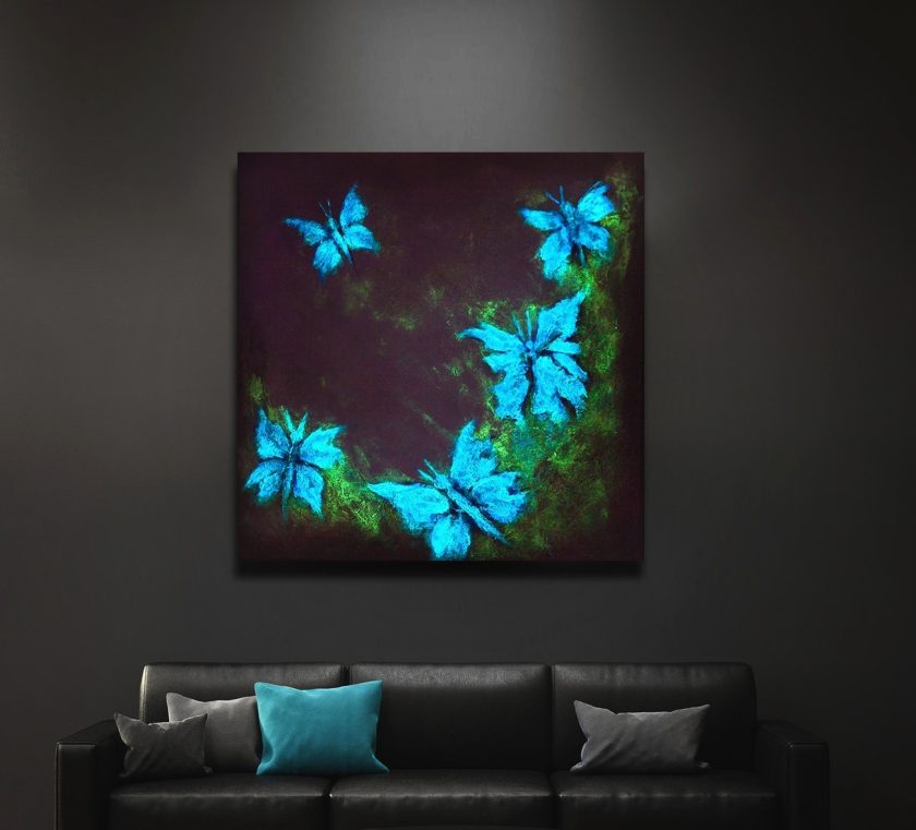 Butterfly UV painting - Image 2