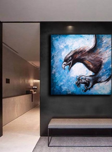 Eagle UV painting