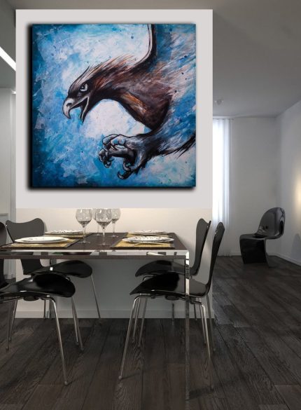 Eagle UV painting