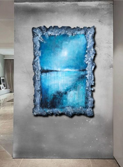 My private window to the world - blue